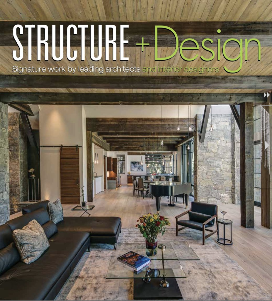 Our residential designs are featured in Structure + Design.