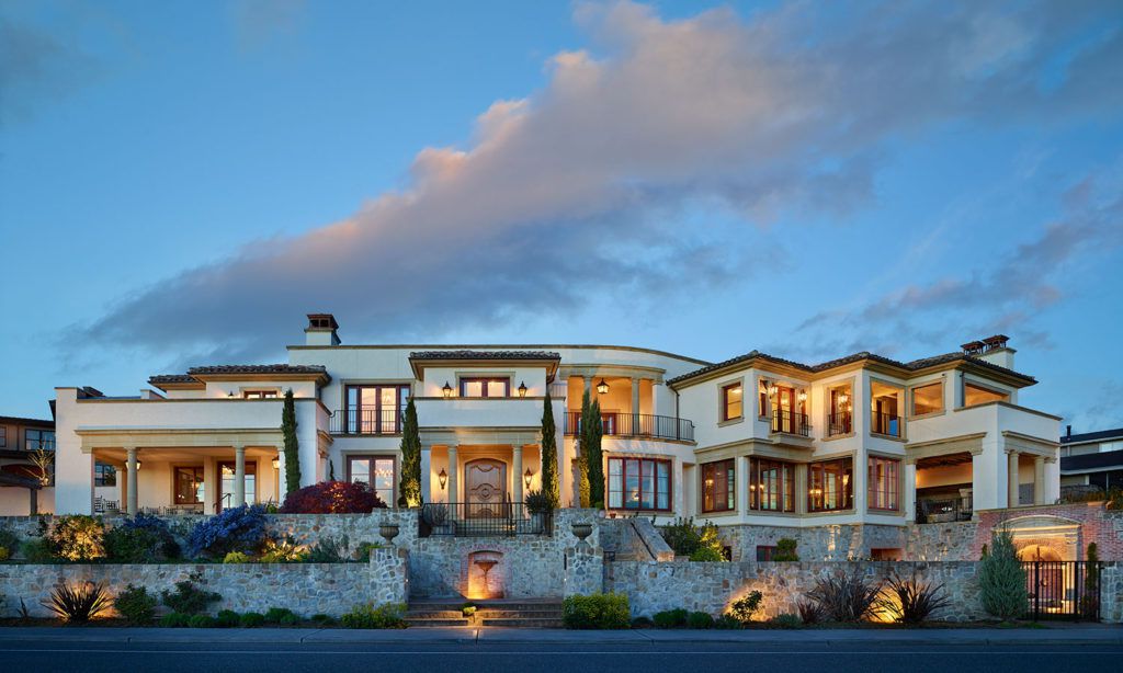 Tuscan style home designs in downtown Kirkland