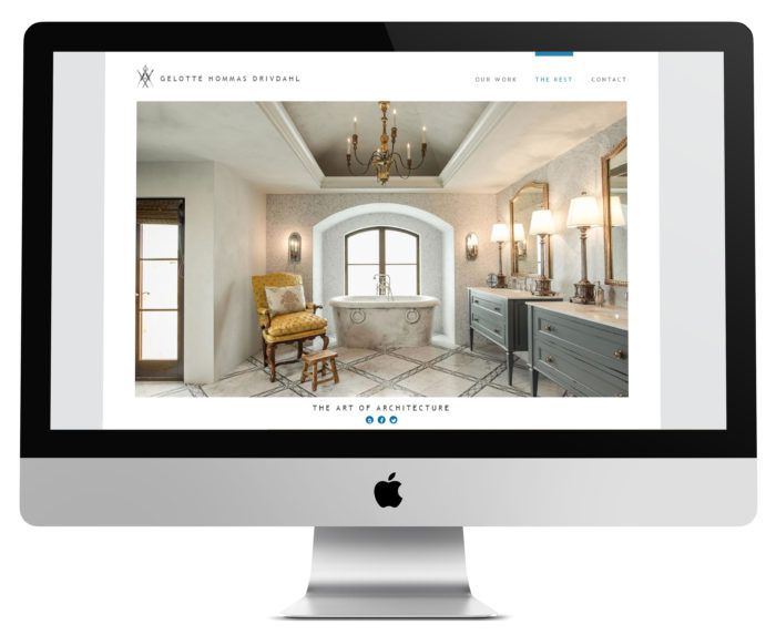 Our Bellevue architecture firm's new website embodies the art of architecture.
