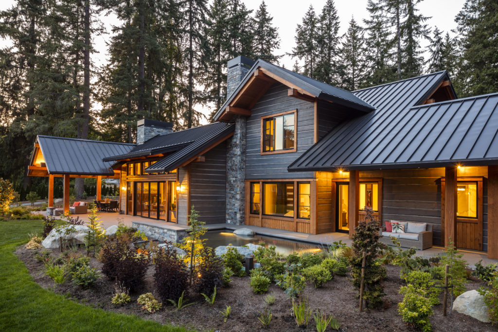PNW home exterior designed by Seattle architect Scott Hommas